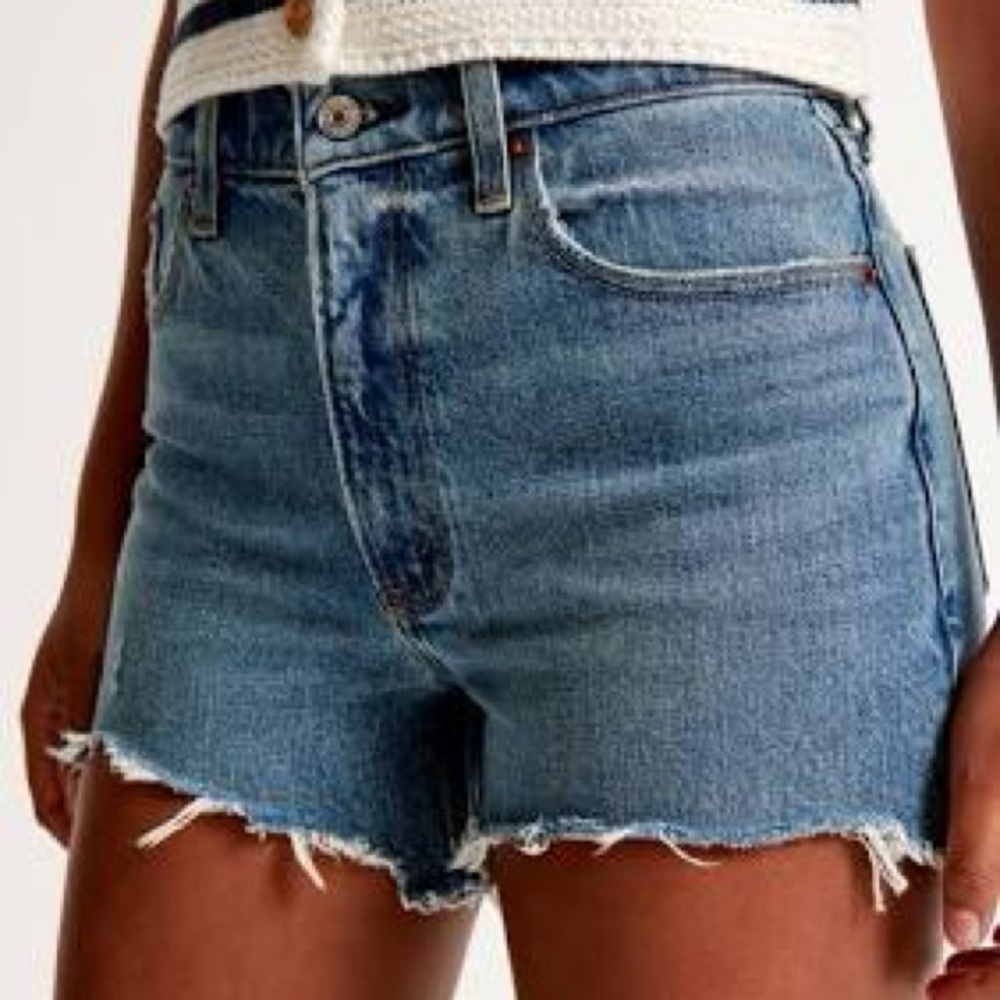 Abercrombie Denim Cutoff Shorts